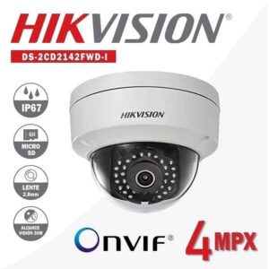 Camara Domo IP 4MP Hikvision